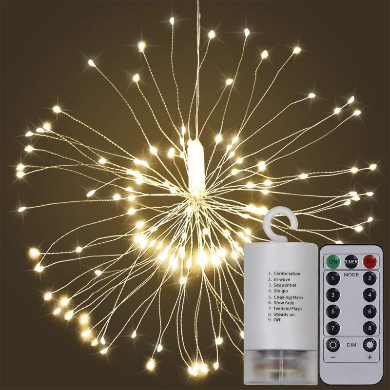 LED Starburst Lights for Home, Garden and Restaurant Displays