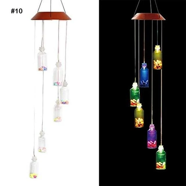 Wind Chime LED Lights for Balconies in a Range of Patterns