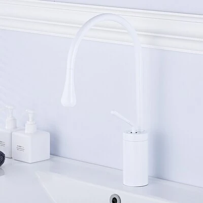 Raffeto Brass Crane Bathroom Faucet in 18 Inch and 15 Inch Heights