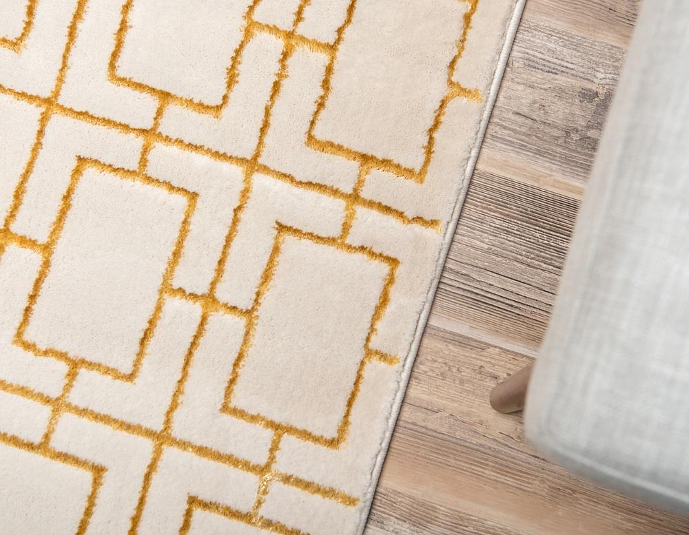 Tappeto di lusso Parker con motivo a cubi di Unique Loom
