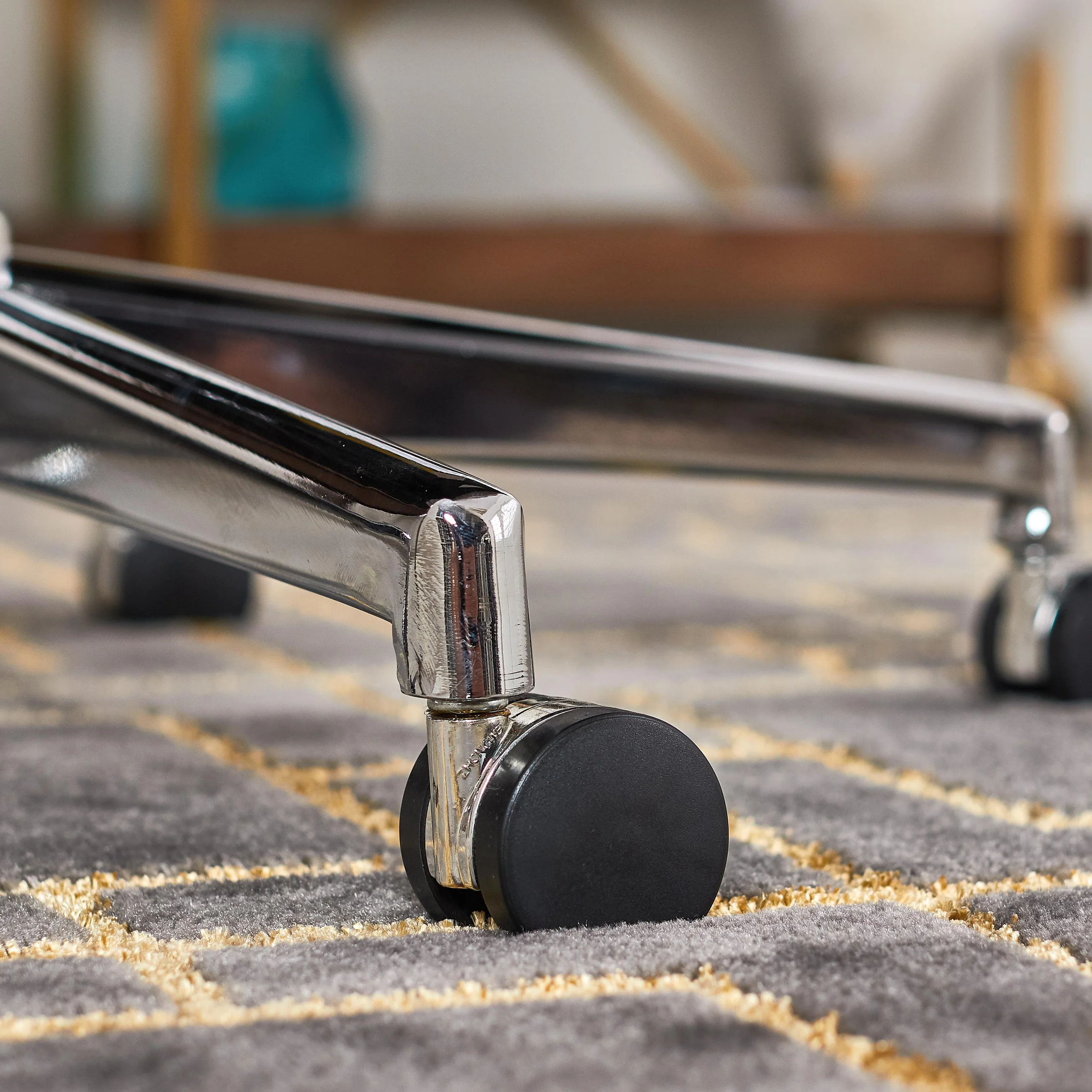 Tappeto di lusso Parker con motivo a cubi di Unique Loom