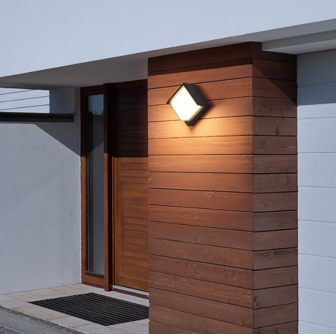 Xavier LED Patio Lamp, Waterproof Outdoor Light for Verandahs and Fences
