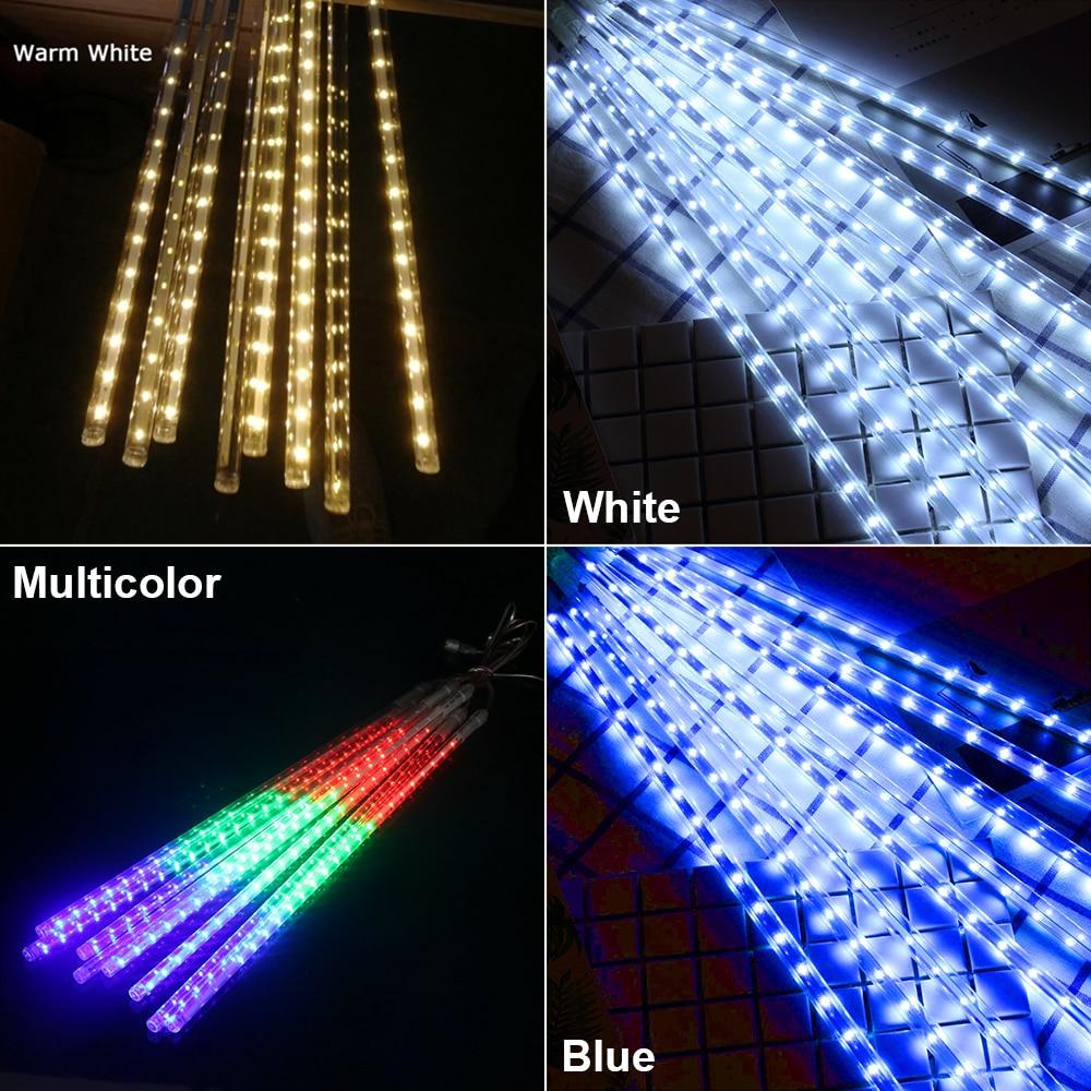 Luci a ghiacciolo LED per allestimenti invernali