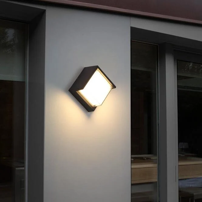 Xavier LED Patio Lamp, Waterproof Outdoor Light for Verandahs and Fences
