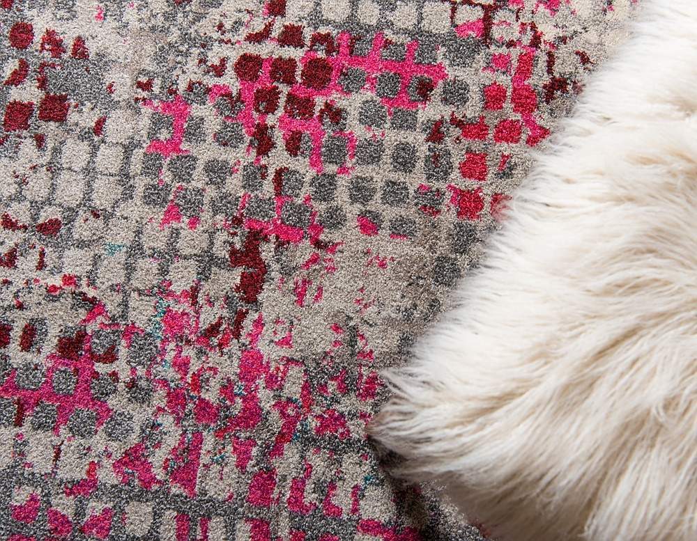 Franco Modern Circle Pattern Rug from Unique Loom