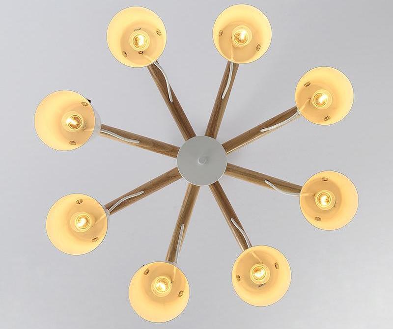 Moderner nordischer Pendelleuchter aus hochwertigem Eisen
