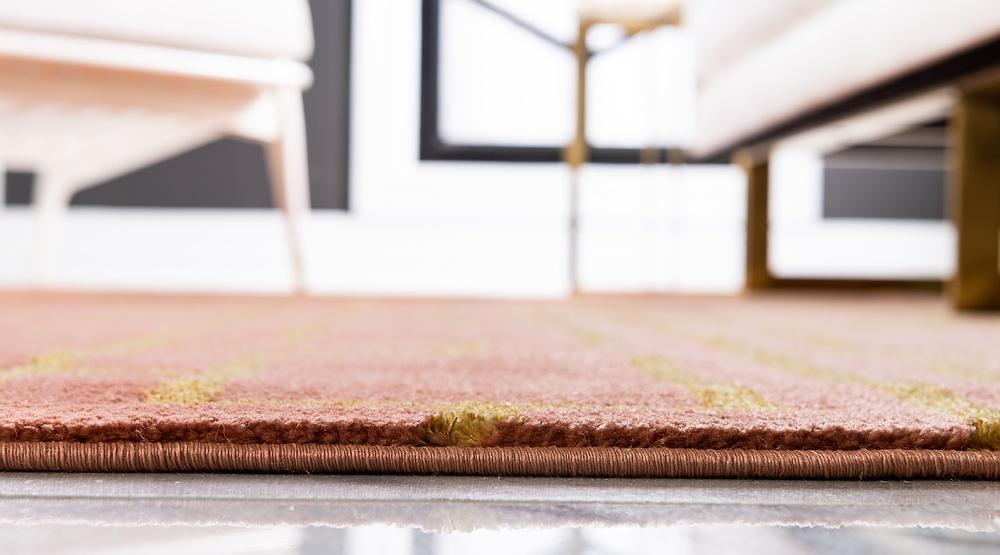 Tappeto di lusso Parker con motivo a cubi di Unique Loom