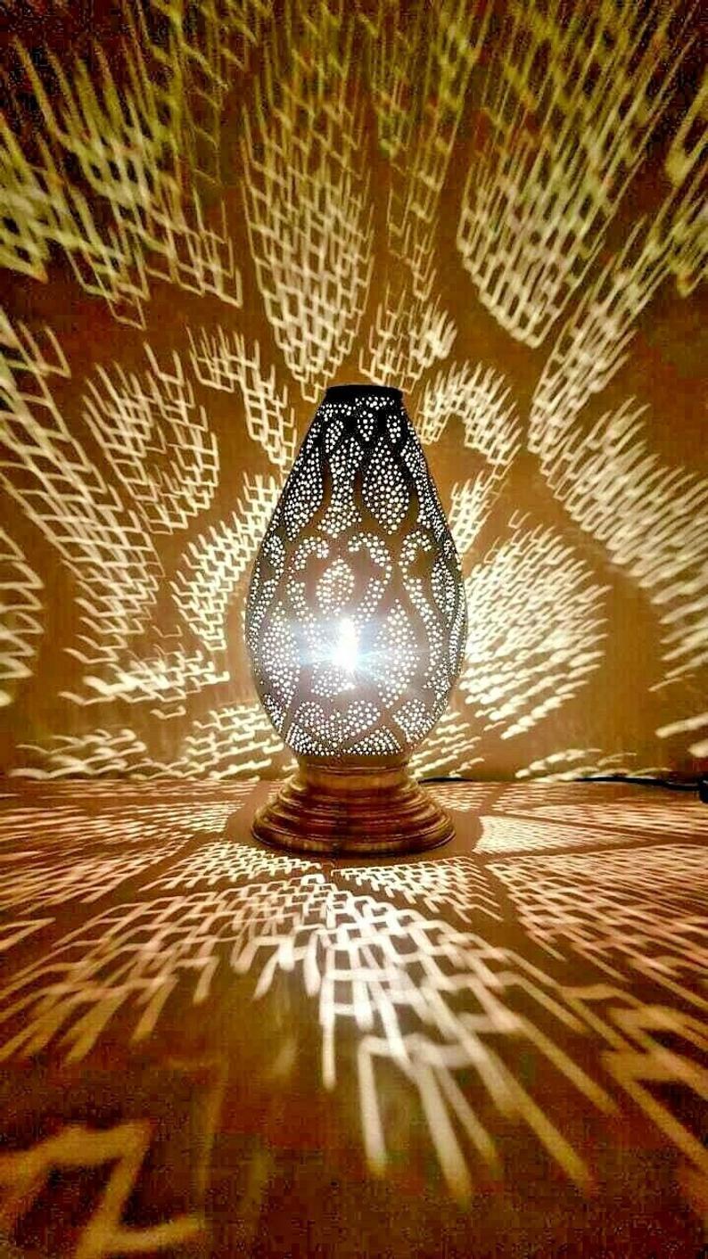 Shadowcast Moroccan Lanterns in Solid Brass, Range of Designs