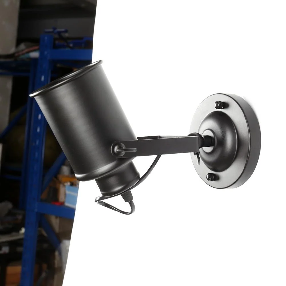 Mont Modern Industrial Adjustable Wall Lamp for Bedside