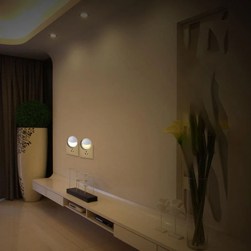 Elettra Light Control Wall Plug Night Light with LED Bulbs