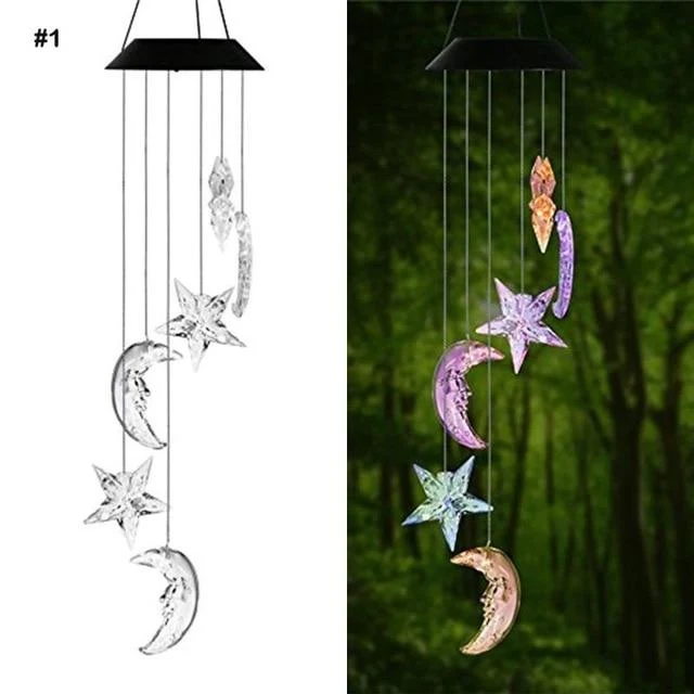 Wind Chime LED Lights for Balconies in a Range of Patterns