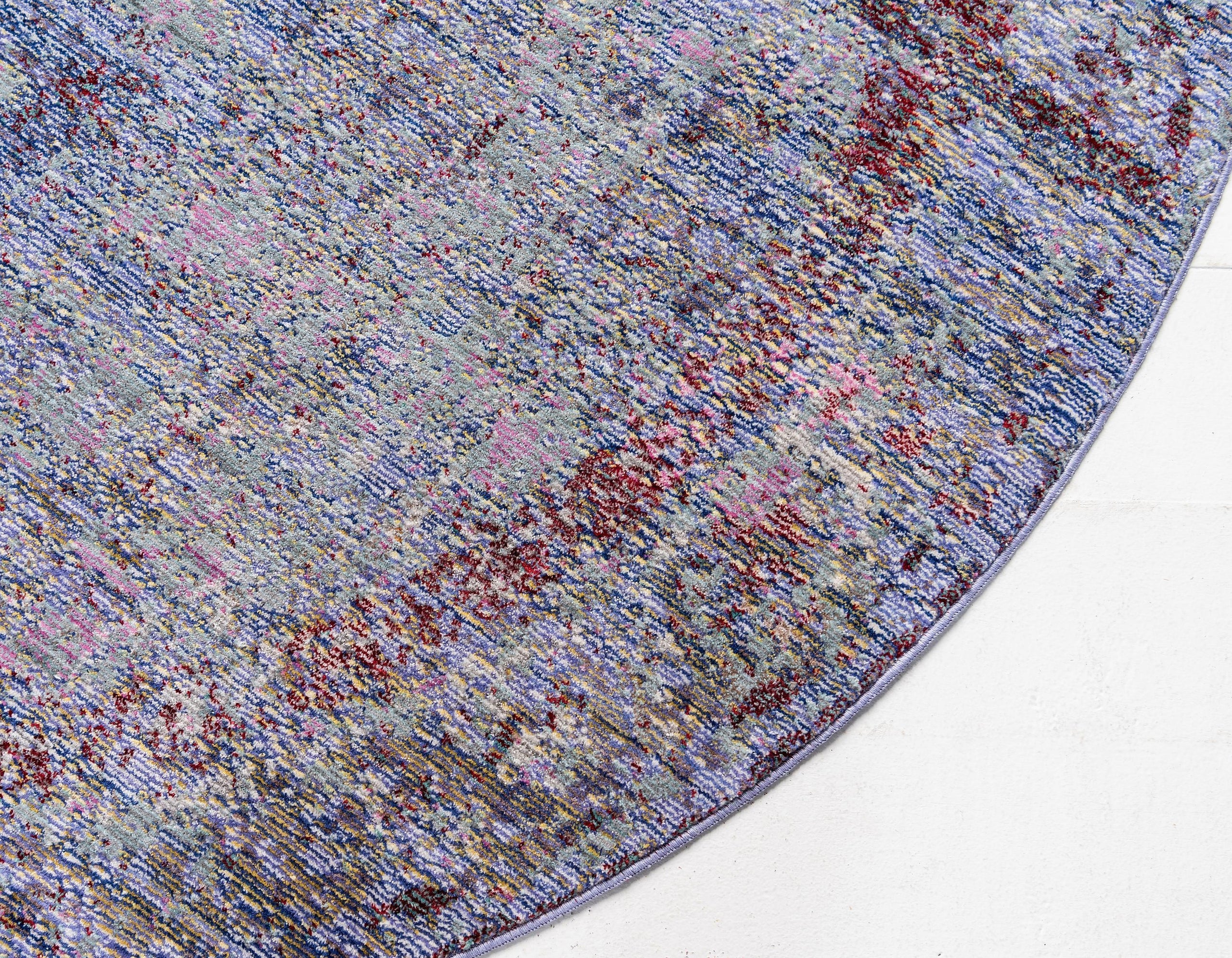 Zaire Violet Gradient Blend Rug for Home or Office