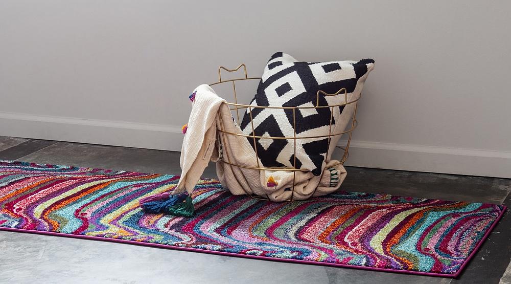 Mariano modern matta med flera färger av Unique Loom