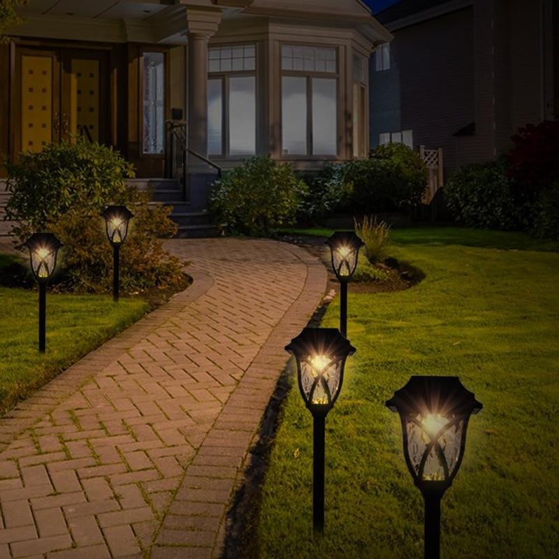 LED Garden Stake Lights in White, Warm or Colorful Options