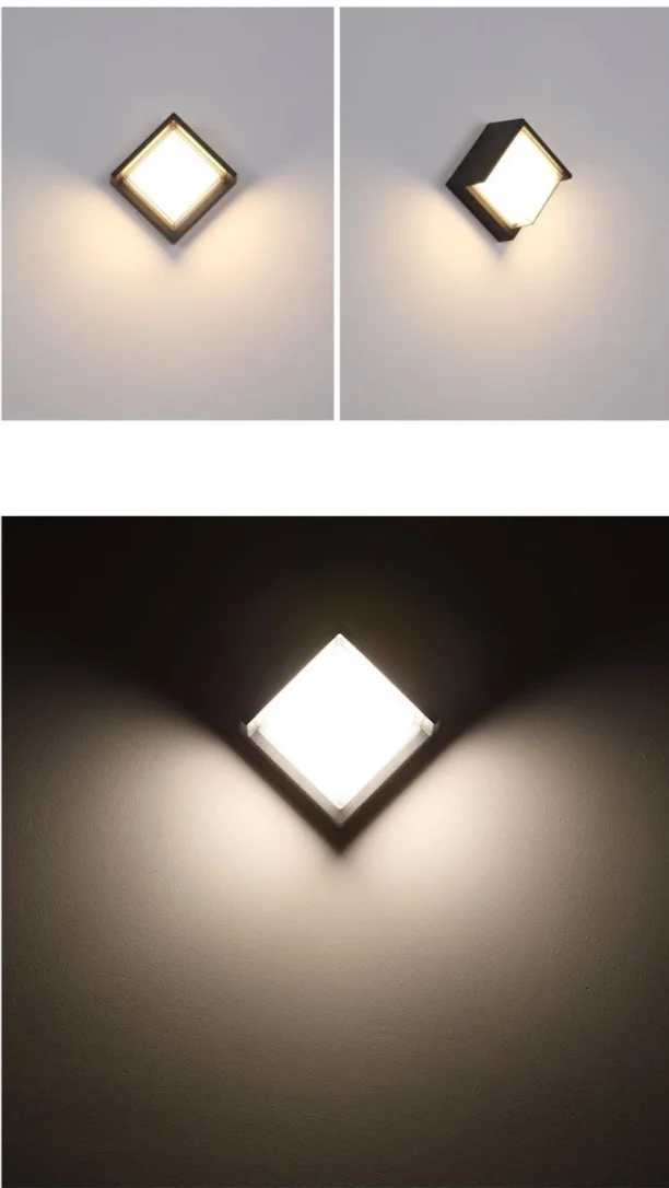 Xavier LED Patio Lamp, Waterproof Outdoor Light for Verandahs and Fences