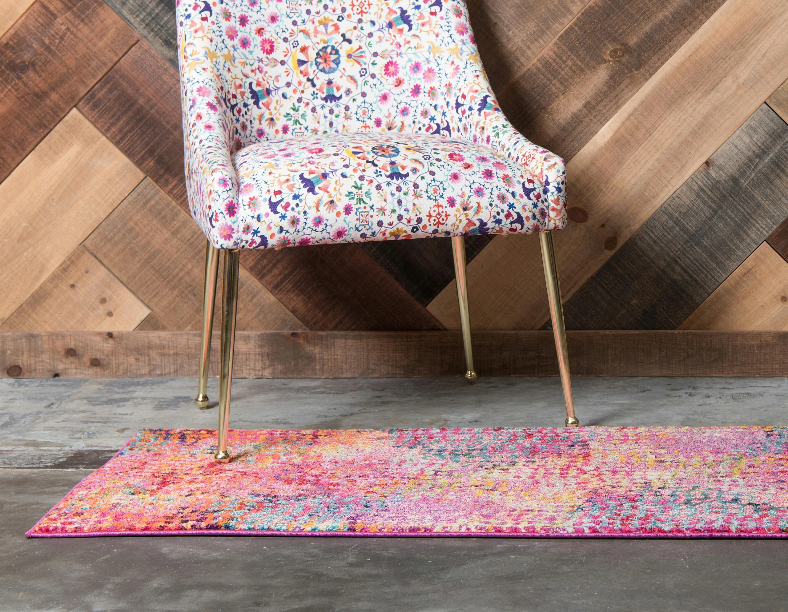 Franco Modern Circle Pattern Rug from Unique Loom