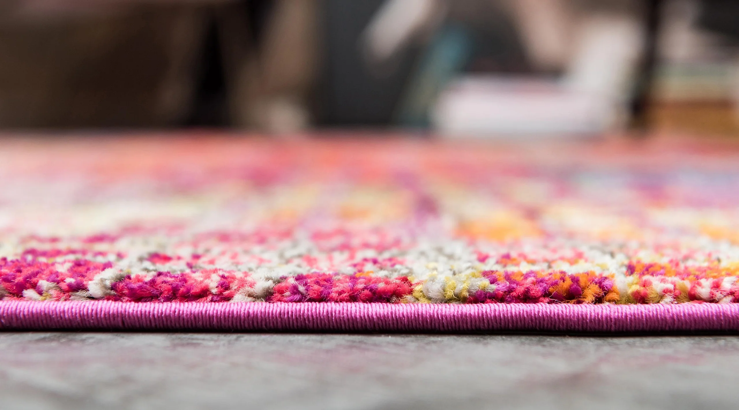 Franco Modern Circle Pattern Rug from Unique Loom