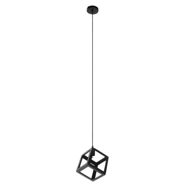 Lâmpada Pendente Cubo Geométrico Nórdico Moderno Caerus em Metal