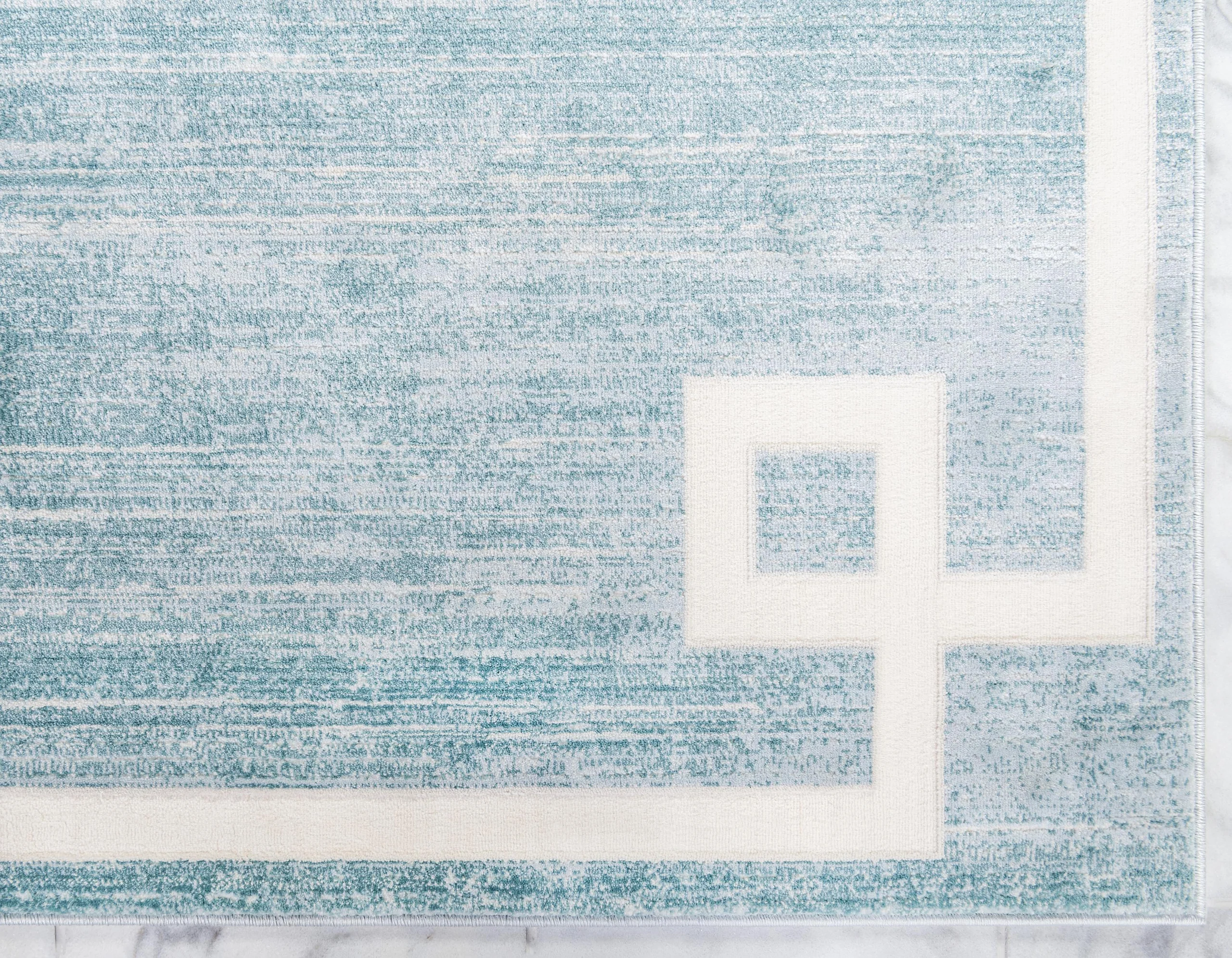 Dangelo Modern European Border Rug by Unique Loom