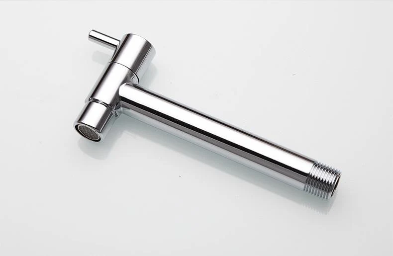 Torneira de Parede para Banheiro Linus Chrome com Alavanca Única