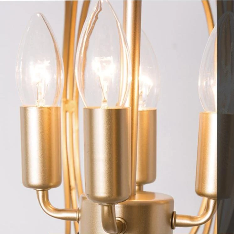 Arbor Modern Hanging Cage Lamp in Painted Metal, 12 or 16 Inch