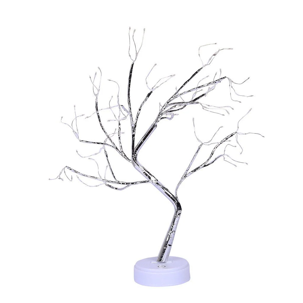 USB 電池供電 LED 盆景樹燈串 家居擺設