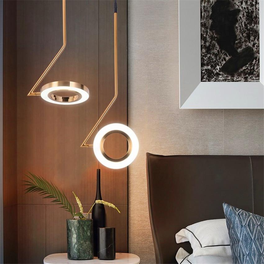 Tulia Modern Loft Hanging Light in Iron with Rotating Head