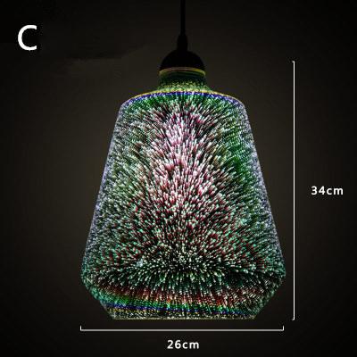 Lâmpada Suspensa Nórdica Moderna Nebula com Cúpula de Vidro Starlight