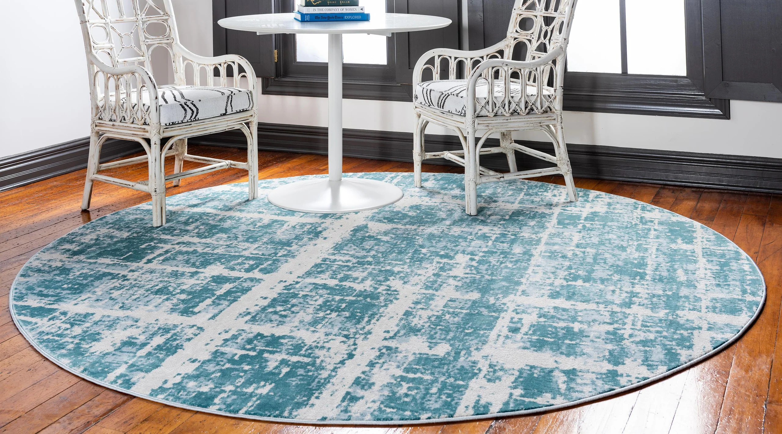 Anders Modern Faded Area Rug by Unique Loom