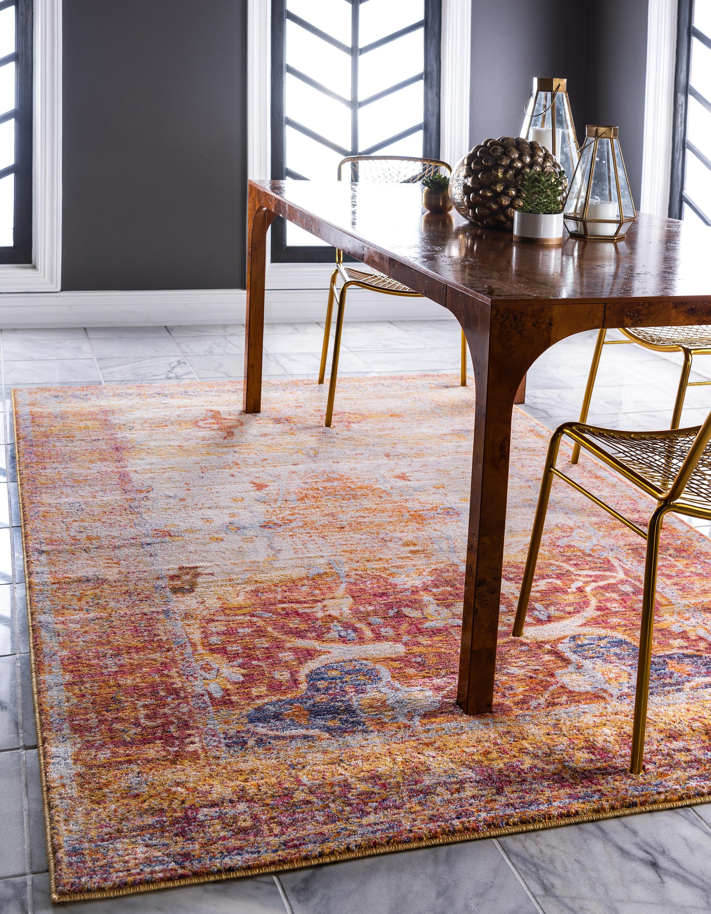 Damari Modern Area Rug with Simple Design from Unique Loom