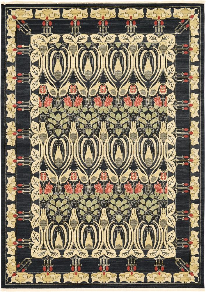 Pierre Modern European Art Deco Rug by Unique Loom