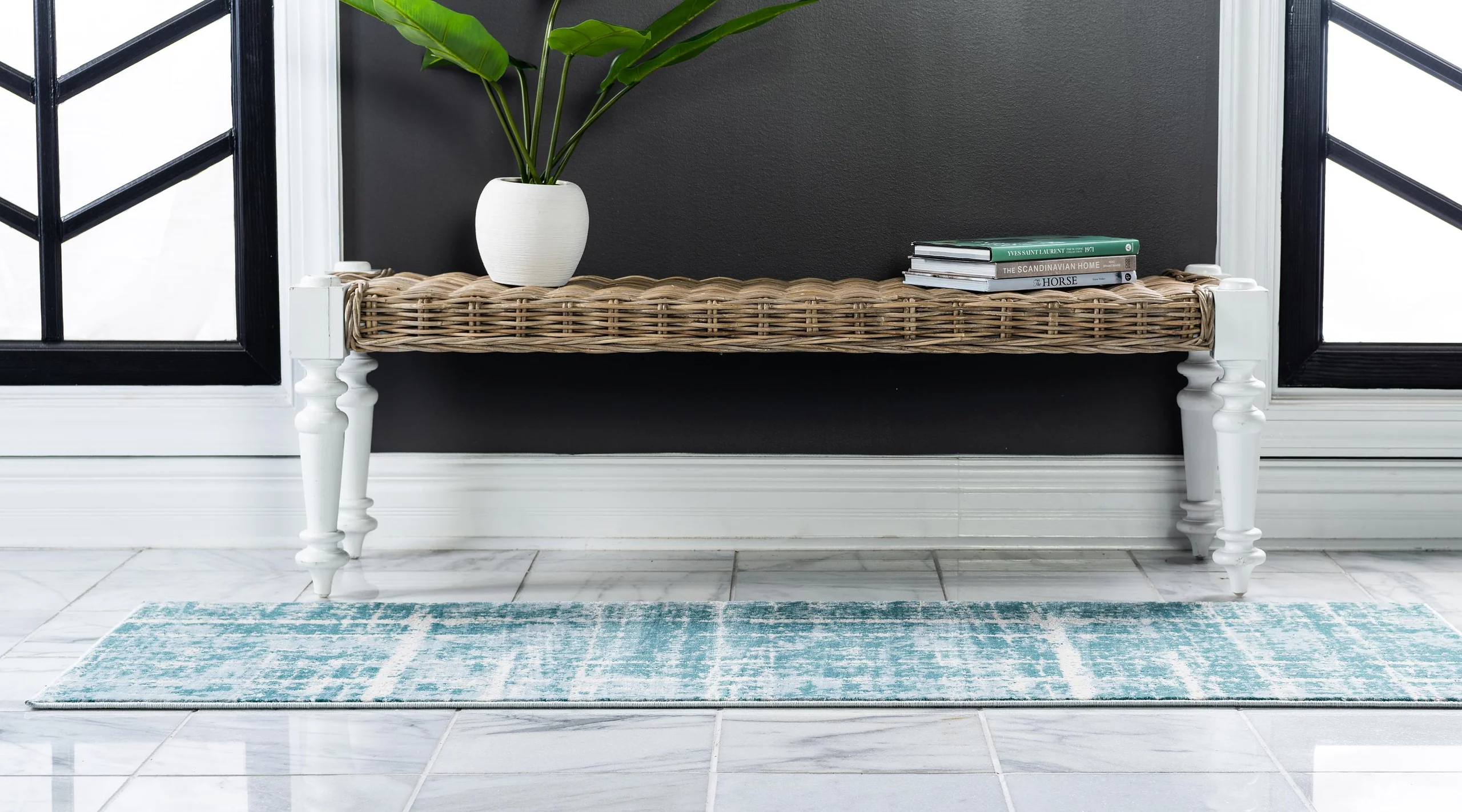 Anders Modern Faded Area Rug by Unique Loom