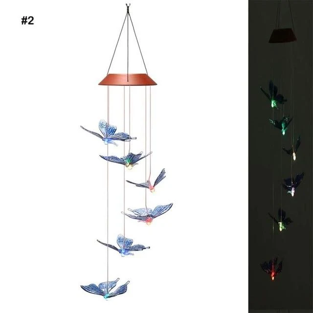 Wind Chime LED Lights for Balconies in a Range of Patterns