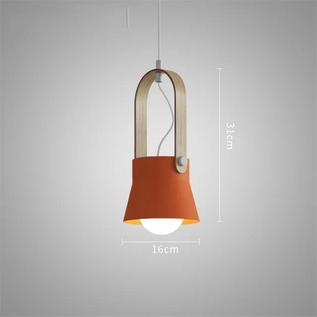 Nowoczesne nordyckie lampy wiszące LED Petah z kloszem kopułowym do domu, restauracji lub biura
