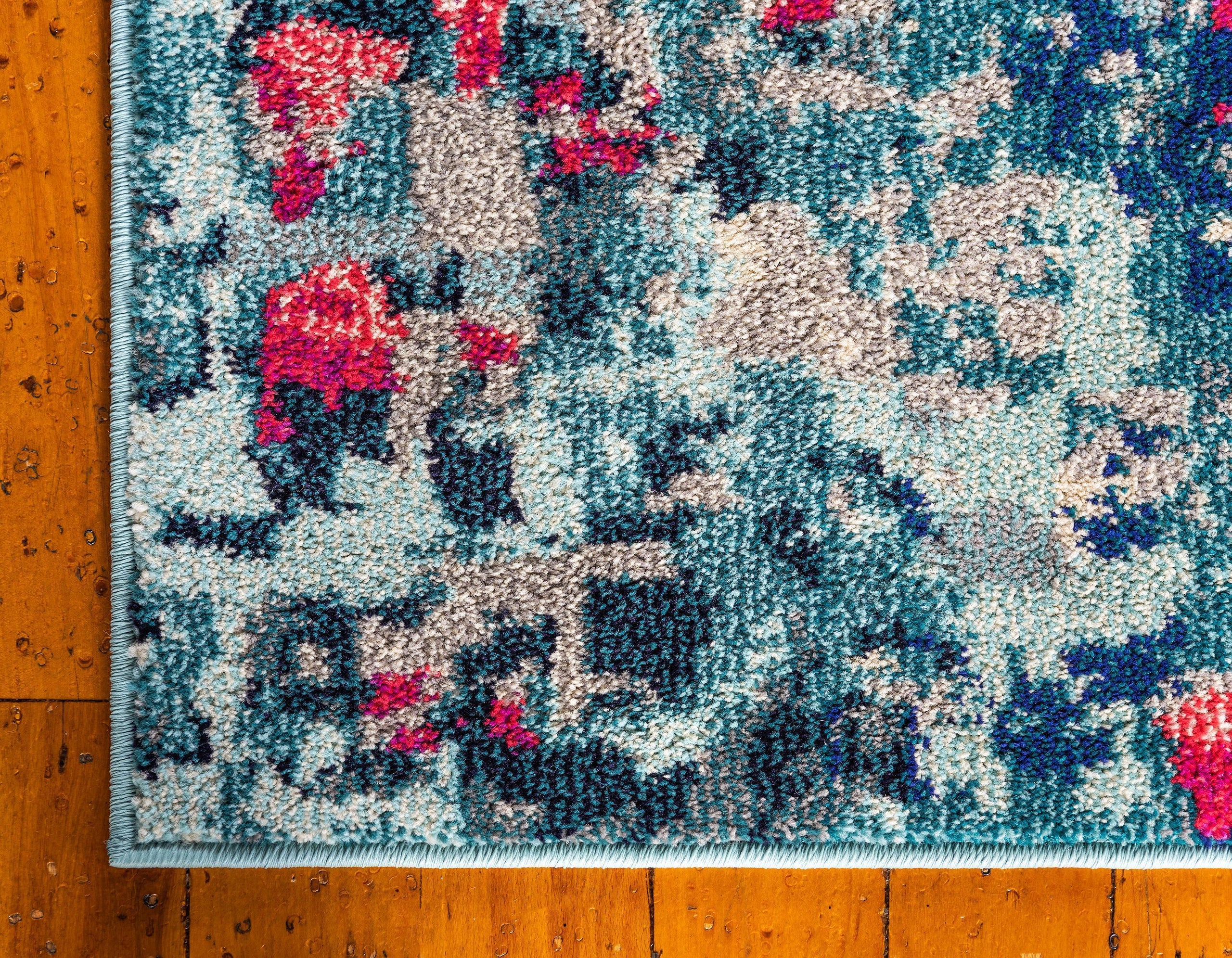 Alfombra moderna con patrón de color Blaise para hogar u oficina