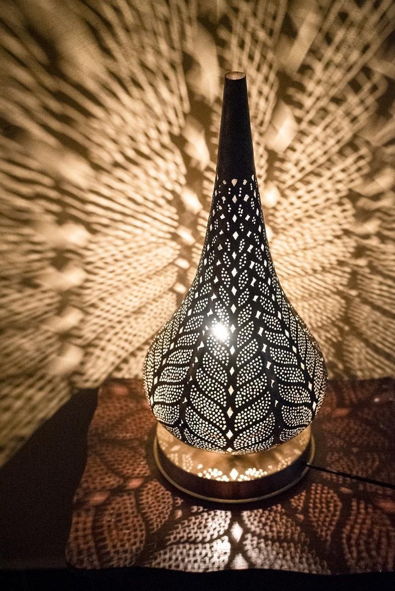 Shadowcast Moroccan Lanterns in Solid Brass, Range of Designs