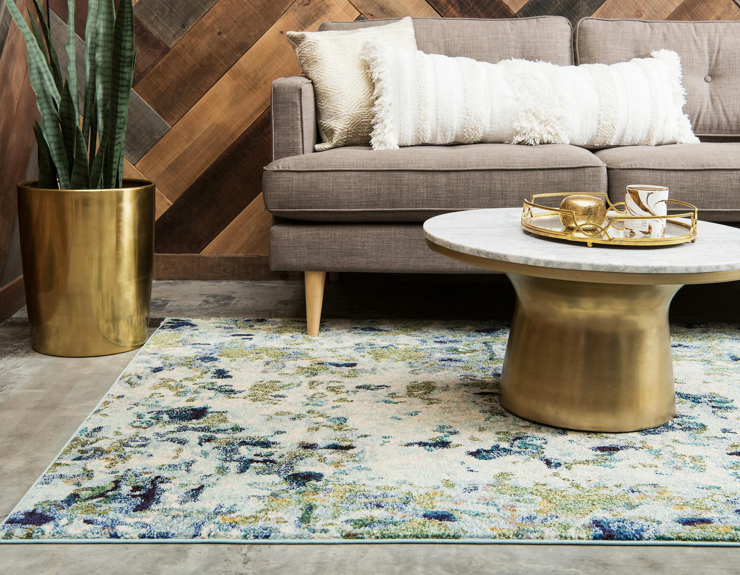 Cortez Art Deco Multi-Color Rug from Unique Loom