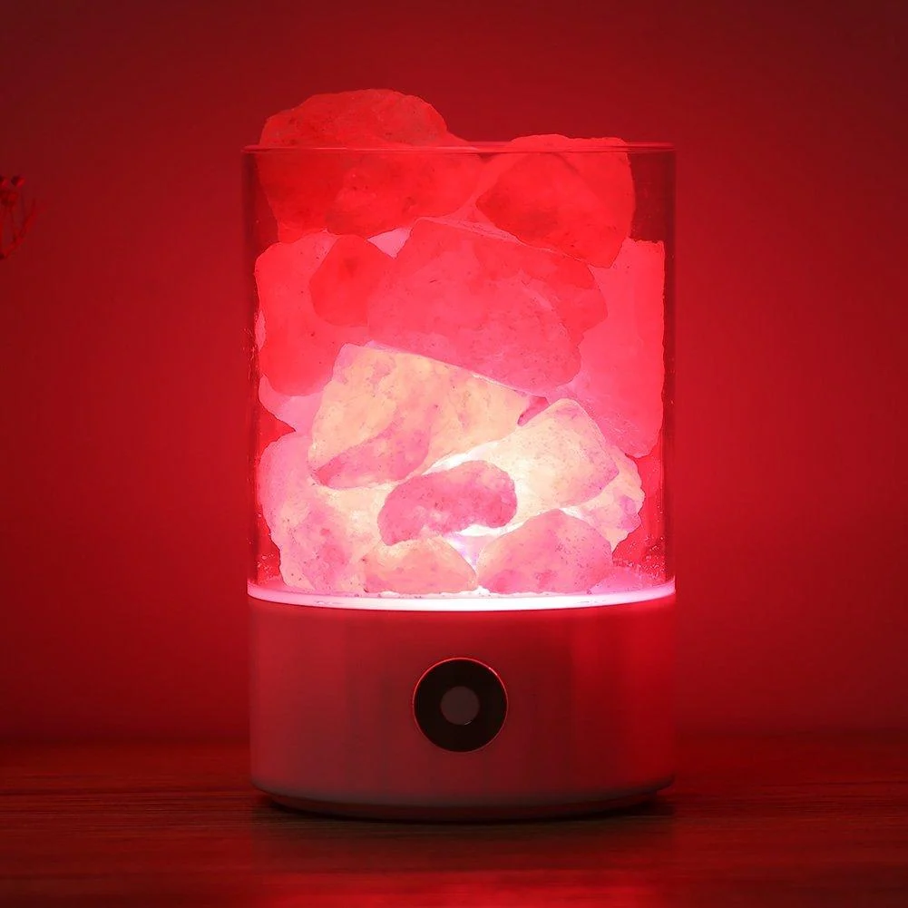 Lampe en sel de l'Himalaya Modus avec contrôle tactile et alimentation USB