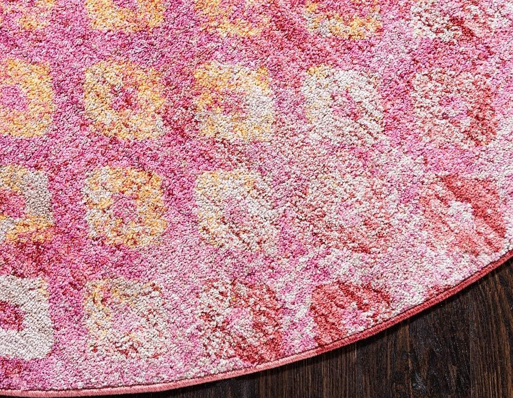 Devan Rainbow Square Pattern -matto, Unique Loom