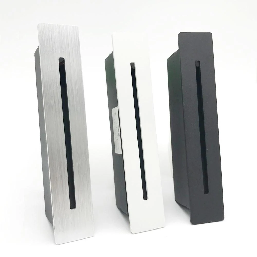 Dex inbouw wandlamp met lichteffect in aluminium, drie kleuren