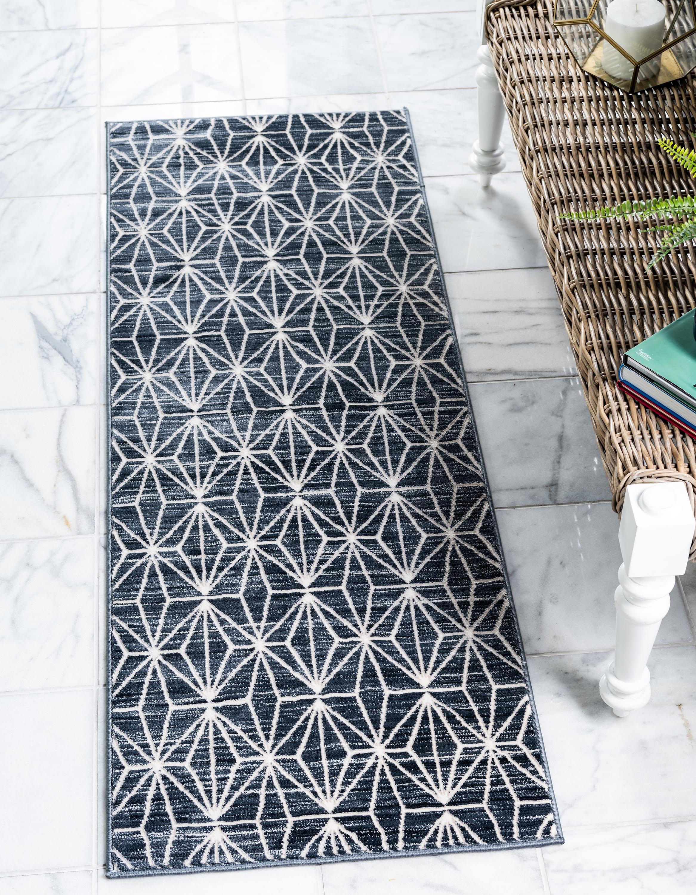 Aaro Geometric Modern Large Rug by Unique Loom