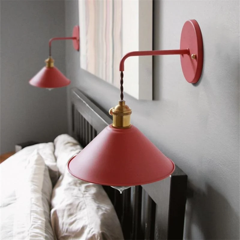 Linus - Aplique de Parede Vintage Galvanizado