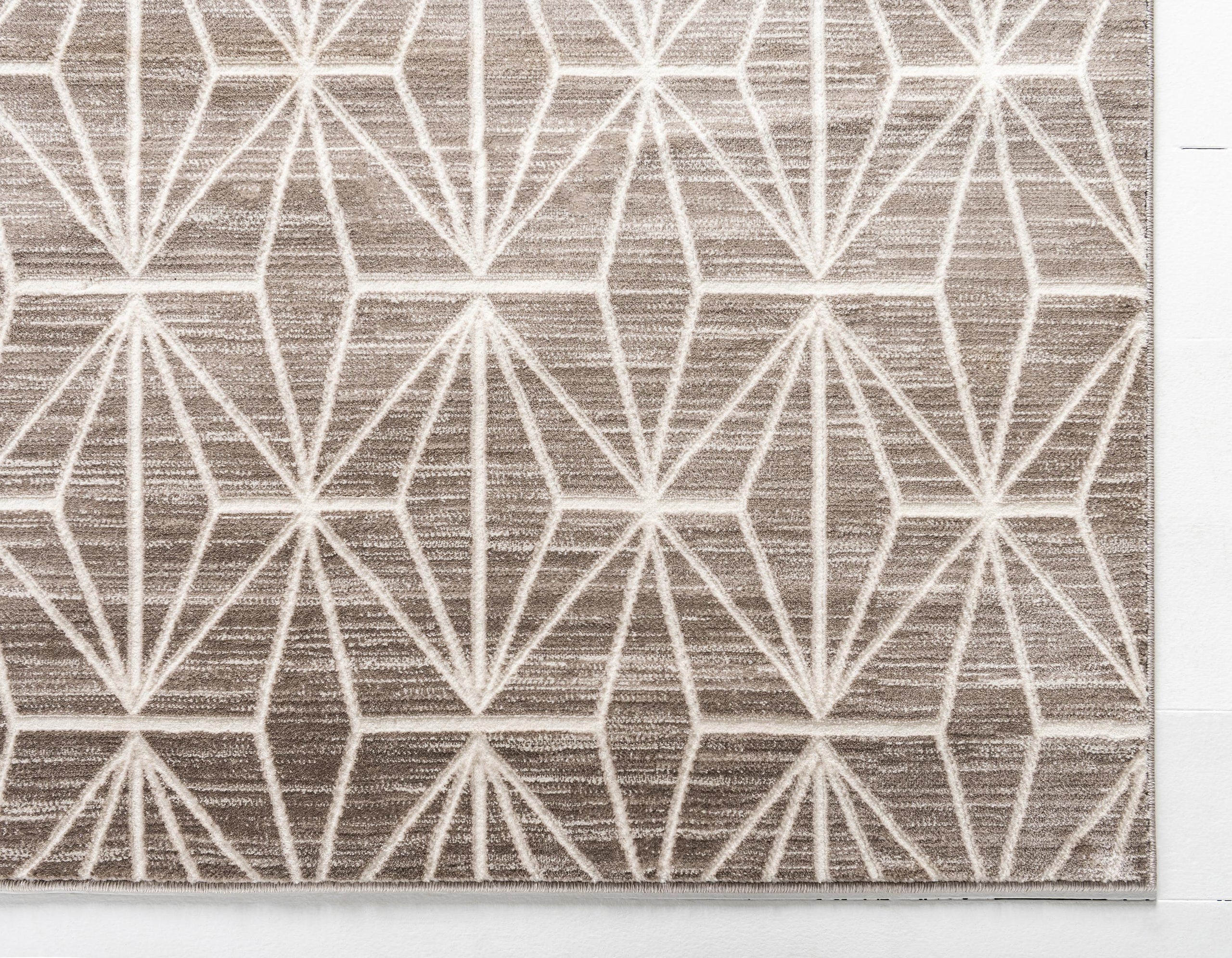 Aaro Geometric Modern Large Rug by Unique Loom