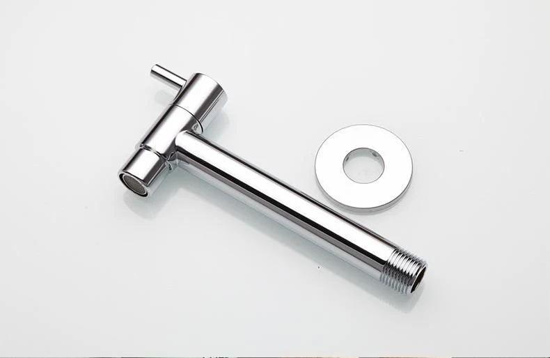 Torneira de Parede para Banheiro Linus Chrome com Alavanca Única