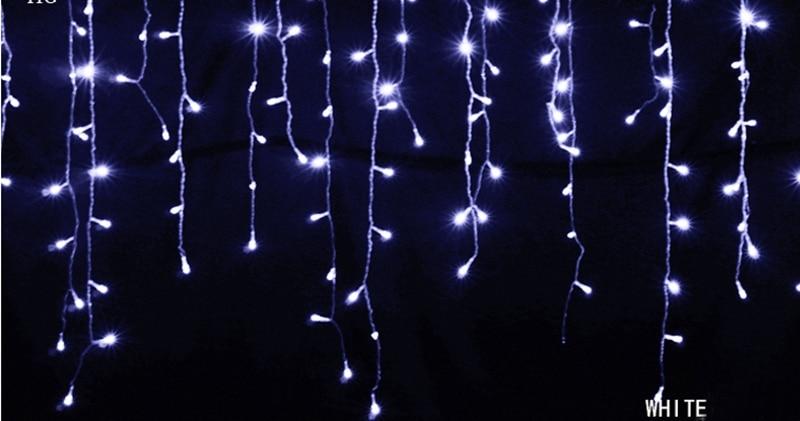 LED Outdoor Droop String Lights for Christmas Home Decor