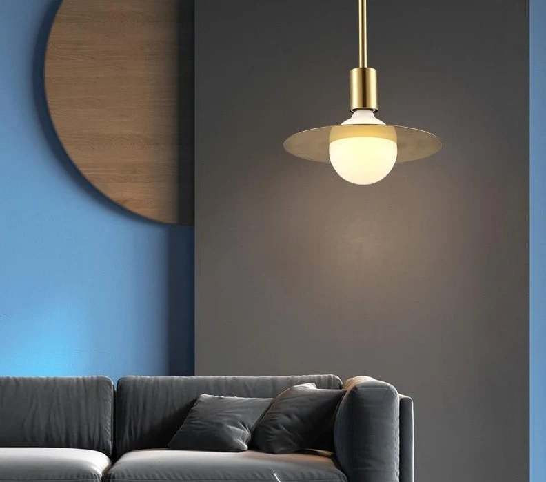 Arti moderne schijfhanglamp met draad van 43 inch