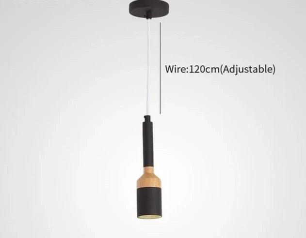 Luminária Pendente LED Butler Moderna Nórdica com Escova para Espaços Criativos