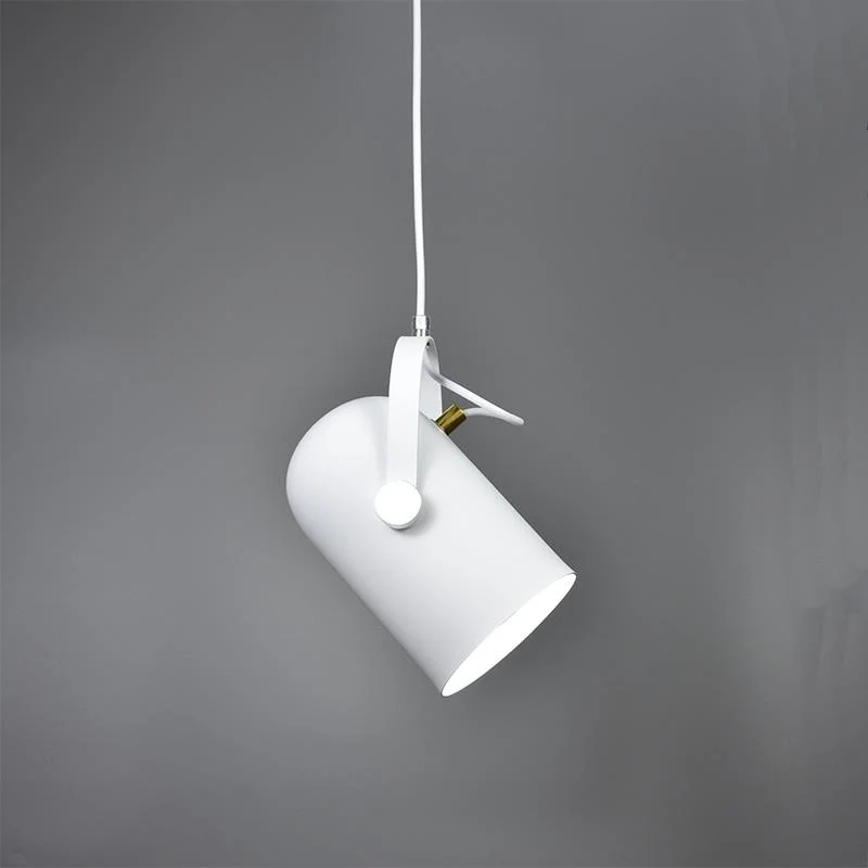 Nowoczesna skandynawska lampa wisząca ze stopu aluminium, regulowana linka