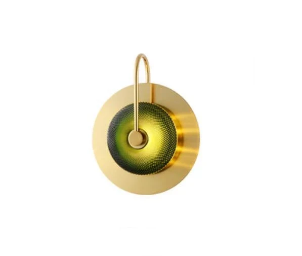 Wattle cirkelvormige moderne art deco wandlamp met LED lampen inbegrepen