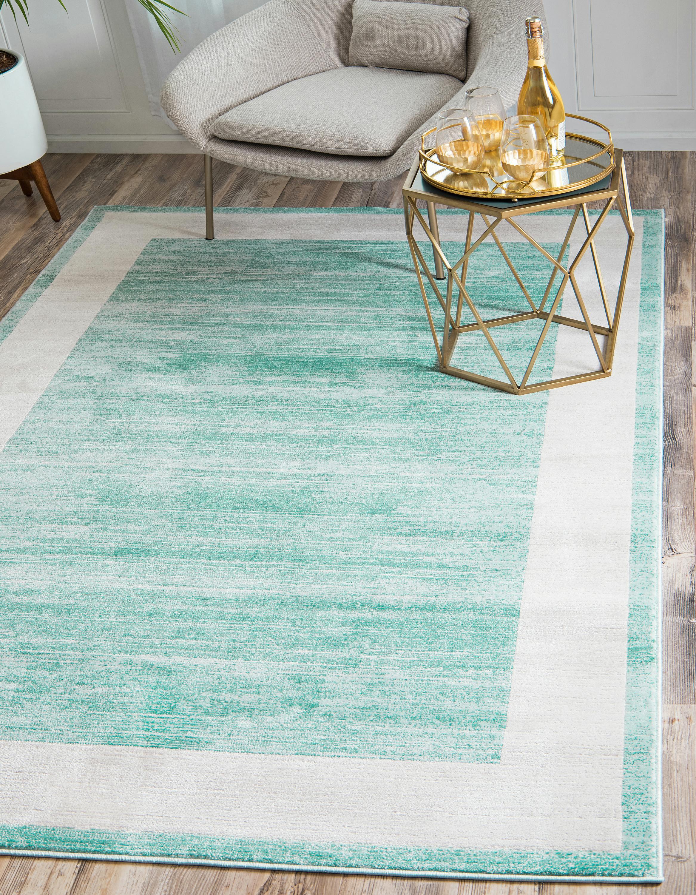 Brysen Modern Border Rug from Unique Loom